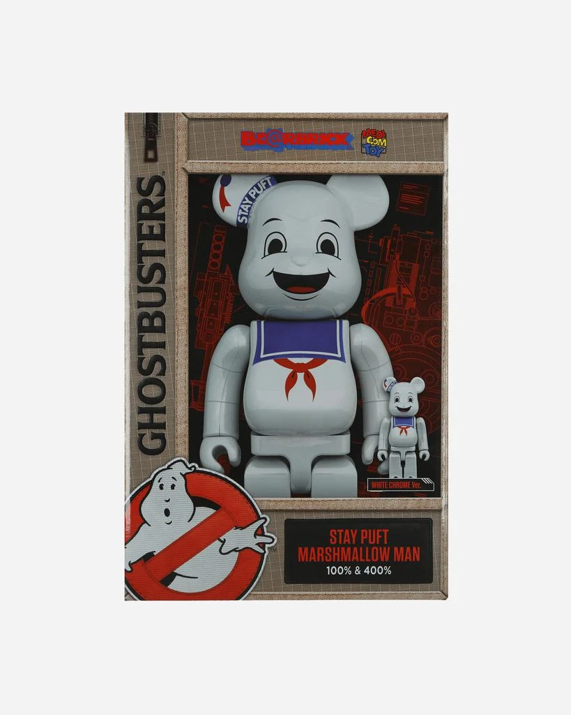 商品Medicom|100%+400% Stay Puft Marshmallow Man Be@rbrick White,价格¥767,第5张图片详细描述