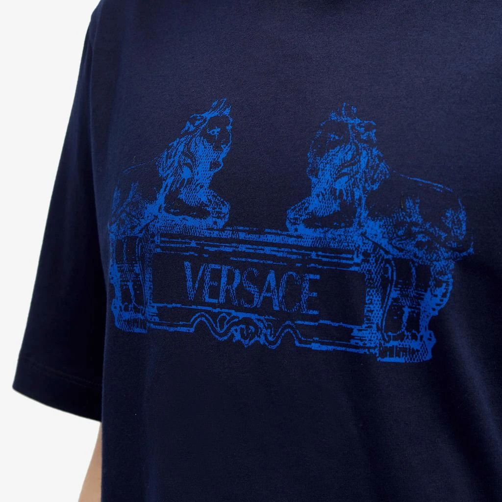 商品Versace|Versace Cartouche Print Tee,价格¥2922,第5张图片详细描述