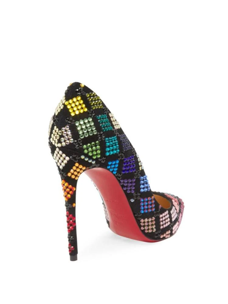 商品Christian Louboutin|Arletta 100 VV Strass Harlequin Pumps,价格¥17960,第2张图片详细描述