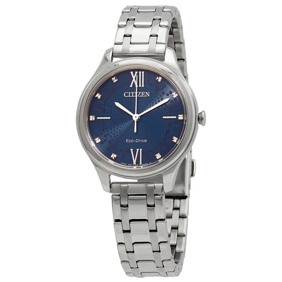 商品Citizen|Eco-Drive Blue Dial Elegant Ladies Watch EM0500-73L,价格¥813,第1张图片