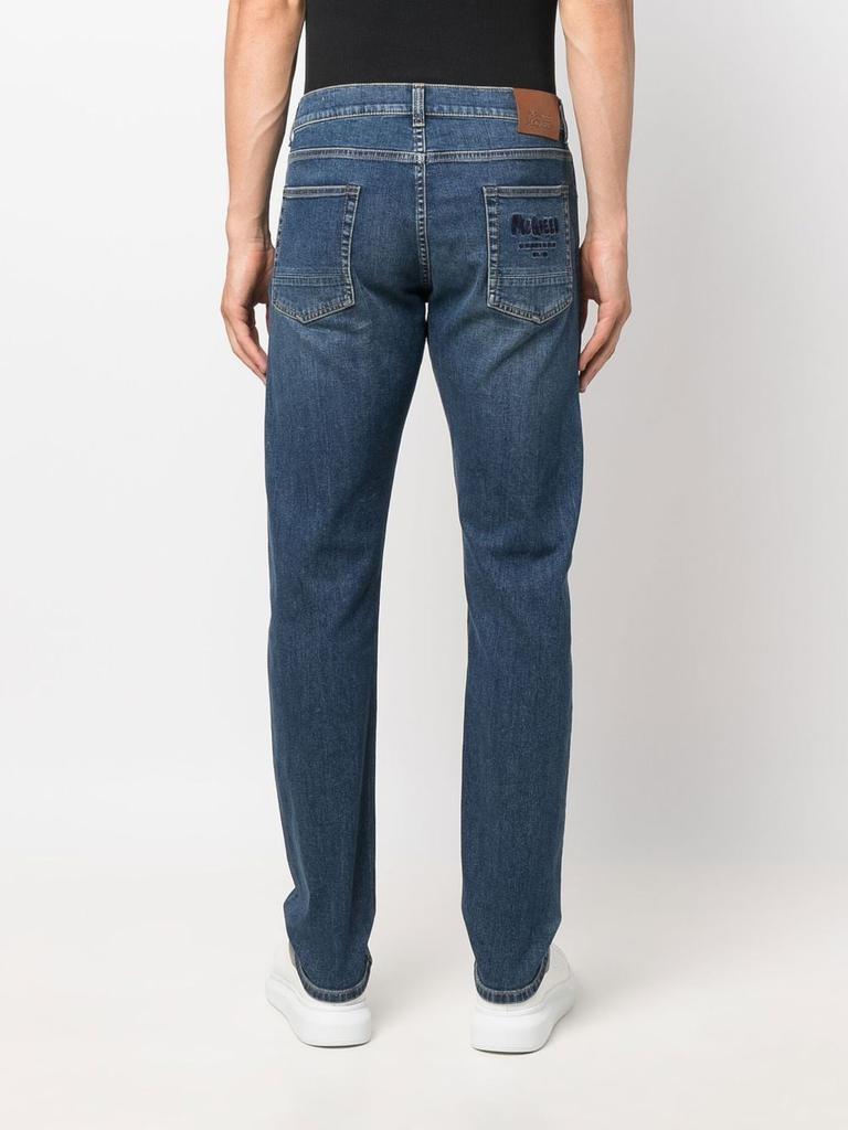 ALEXANDER MCQUEEN Cotton denim jeans商品第5张图片规格展示