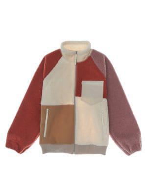 商品Helmut Lang|Patchwork Fleece Jacket,价格¥1002,第7张图片详细描述