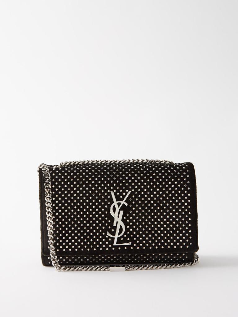 商品Yves Saint Laurent|Kate small crystal-embellished cross-body bag,价格¥12824,第1张图片