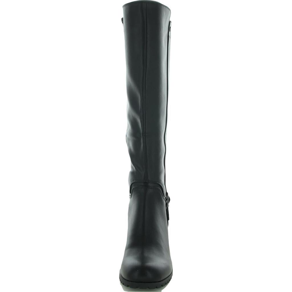 Style & Co. Womens Aerron Block Heel Faux Leather Knee-High Boots商品第5张图片规格展示