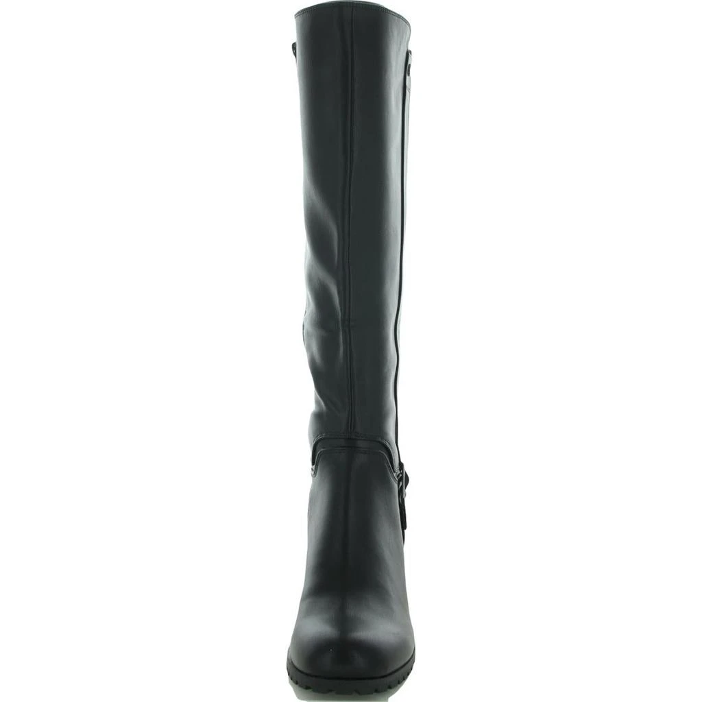商品Style & Co|Style & Co. Womens Aerron Block Heel Faux Leather Knee-High Boots,价格¥123,第4张图片详细描述