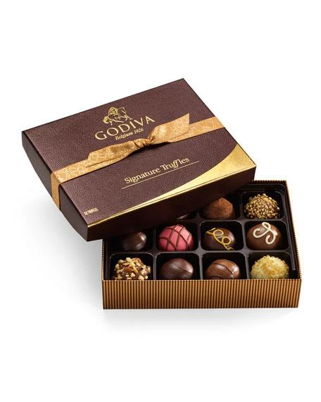 商品Godiva|Signature Truffles, 12 Pieces,价格¥233,第2张图片详细描述
