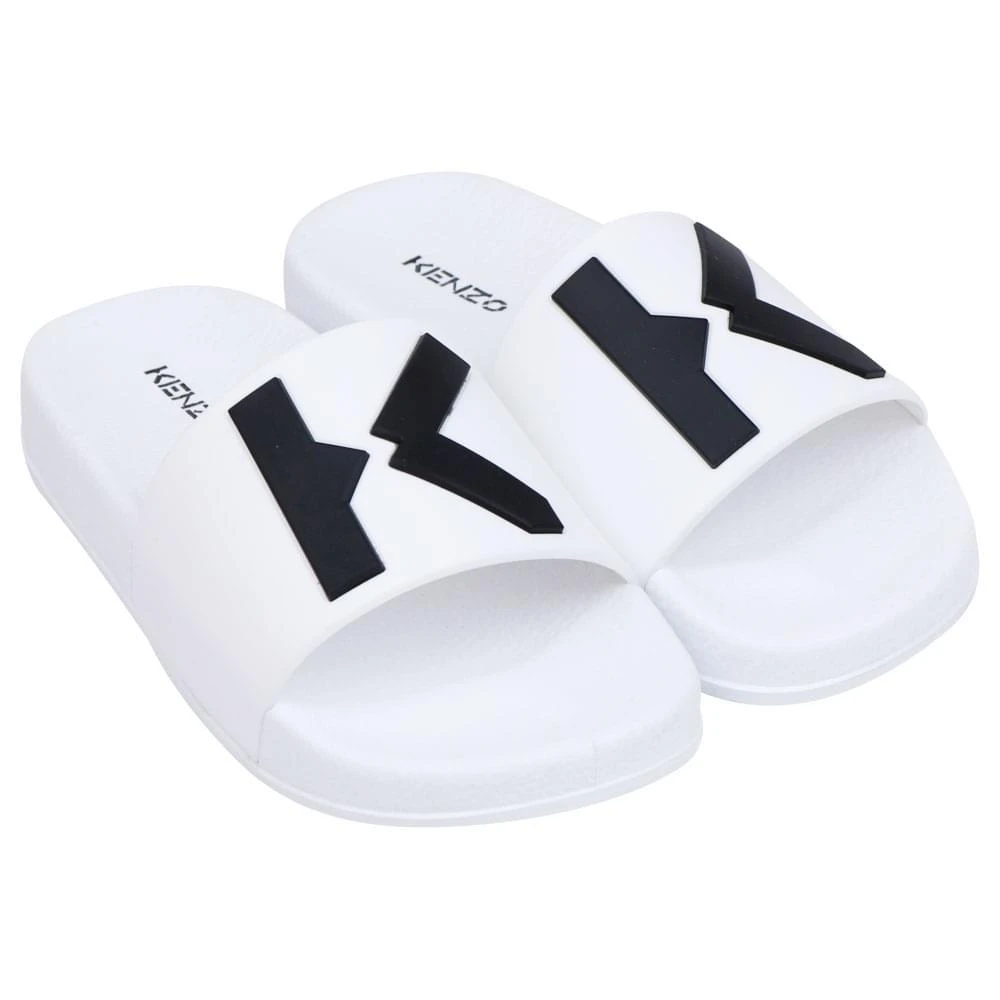 商品Kenzo|White Logo Sliders,价格¥344,第2张图片详细描述