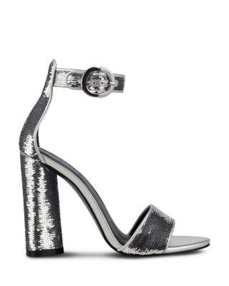 商品Kendall + Kylie|Women's Giselle Sequined High-Heel Sandals,价格¥472,第2张图片详细描述