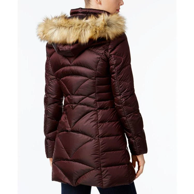 商品JONES NEW YORK|Faux-Fur-Trim Quilted Down Puffer Coat,价格¥898,第3张图片详细描述