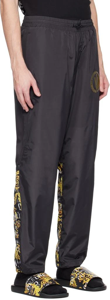 商品Versace|Black Bonded Trousers,价格¥1011,第2张图片详细描述