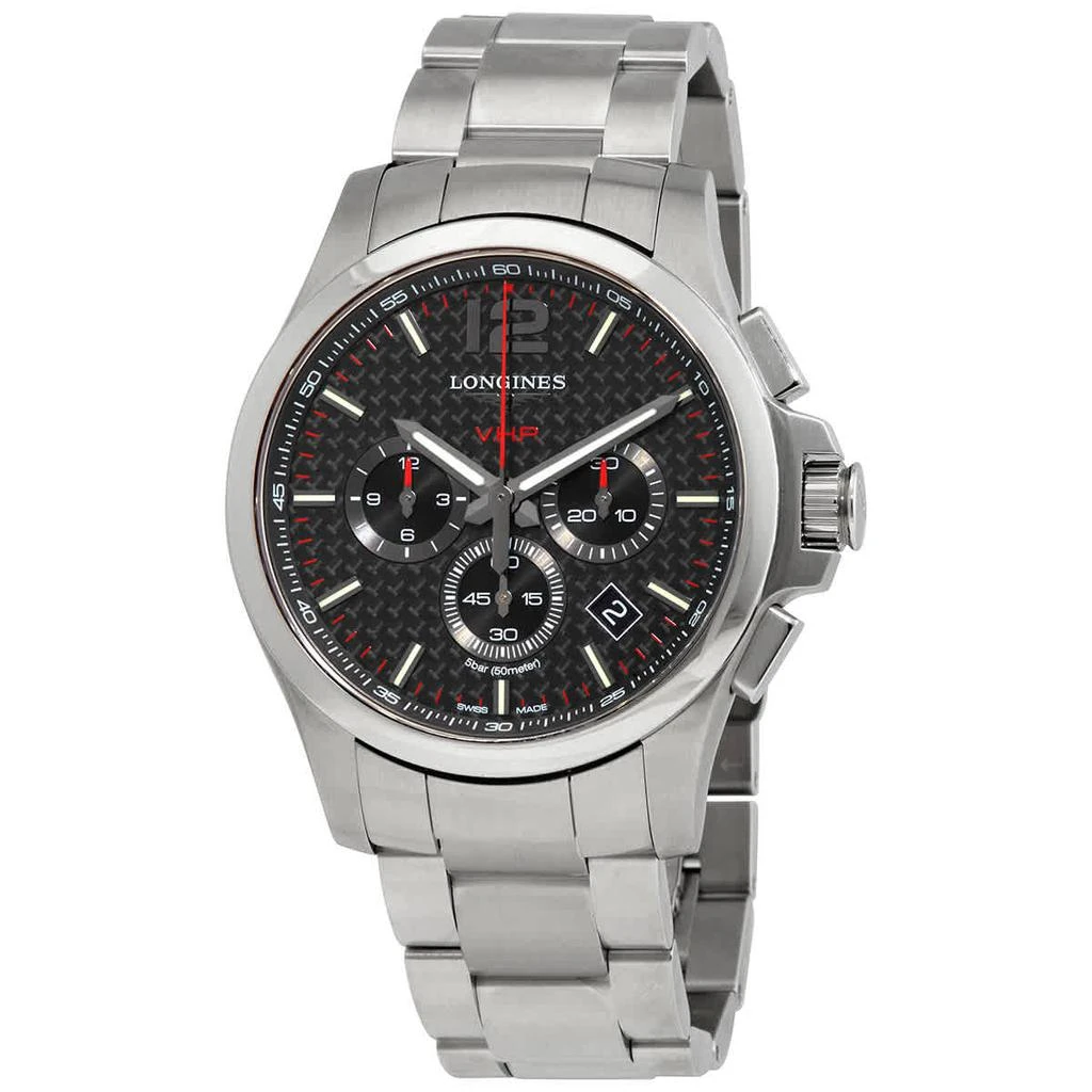 商品Longines|Conquest Chronograph Quartz Men's Watch L37274666,价格¥8262,第1张图片