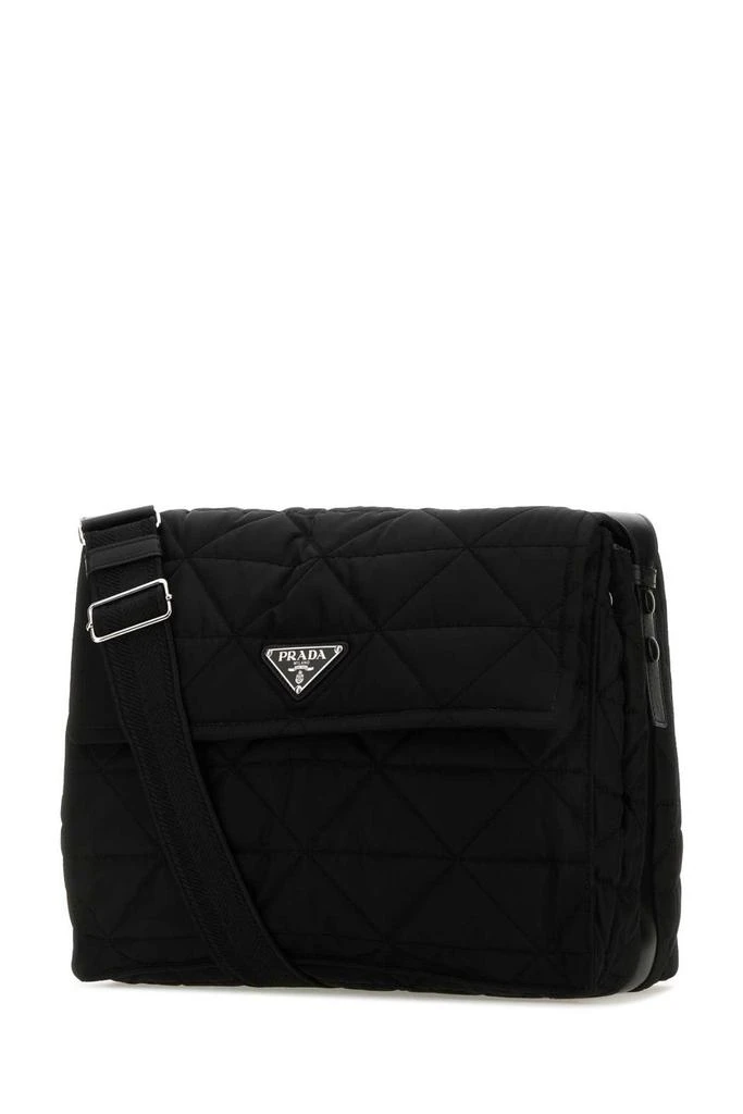 商品Prada|Prada Triangle-Logo Quilted Crossbody Bag,价格¥22104,第3张图片详细描述