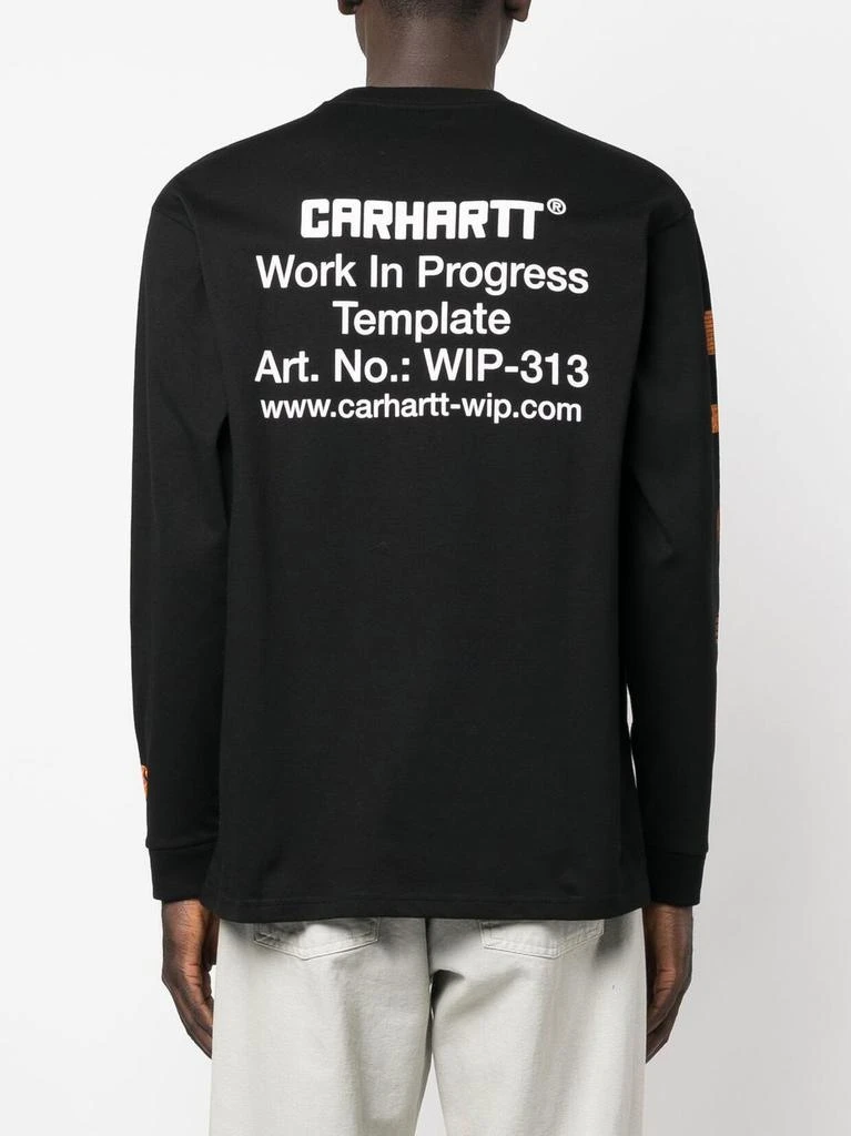 商品Carhartt|CARHARTT - Linograph Organic Cotton T-shirt,价格¥474,第3张图片详细描述