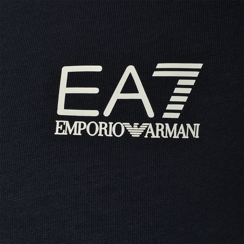 Emporio Armani 安普里奥 阿玛尼 女士黑色印花棉质短袖T恤 3ZTT73-JE2Z-1554 商品