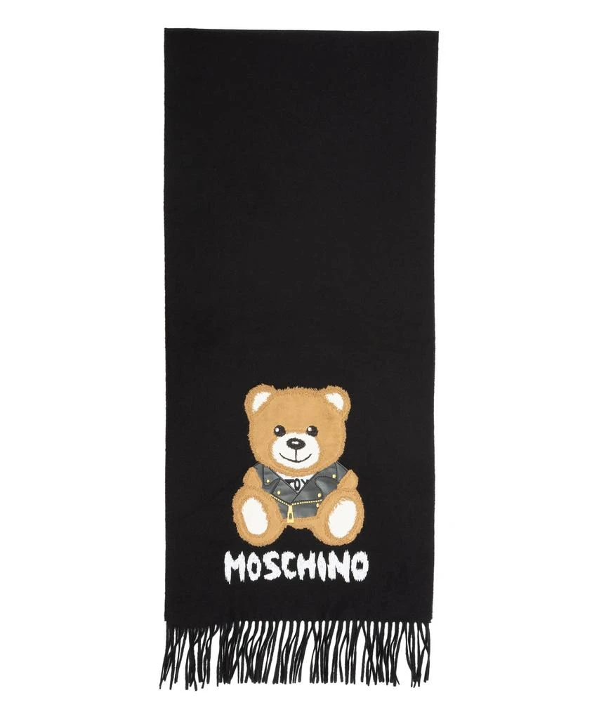 商品Moschino|Moschino Teddy Bear Wool Scarf,价格¥1254,第3张图片详细描述