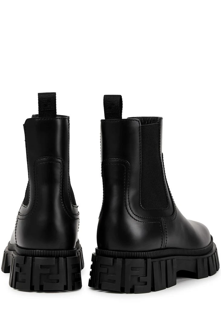 商品Fendi|Fendi Force leather Chelsea boots,价格¥7966,第3张图片详细描述