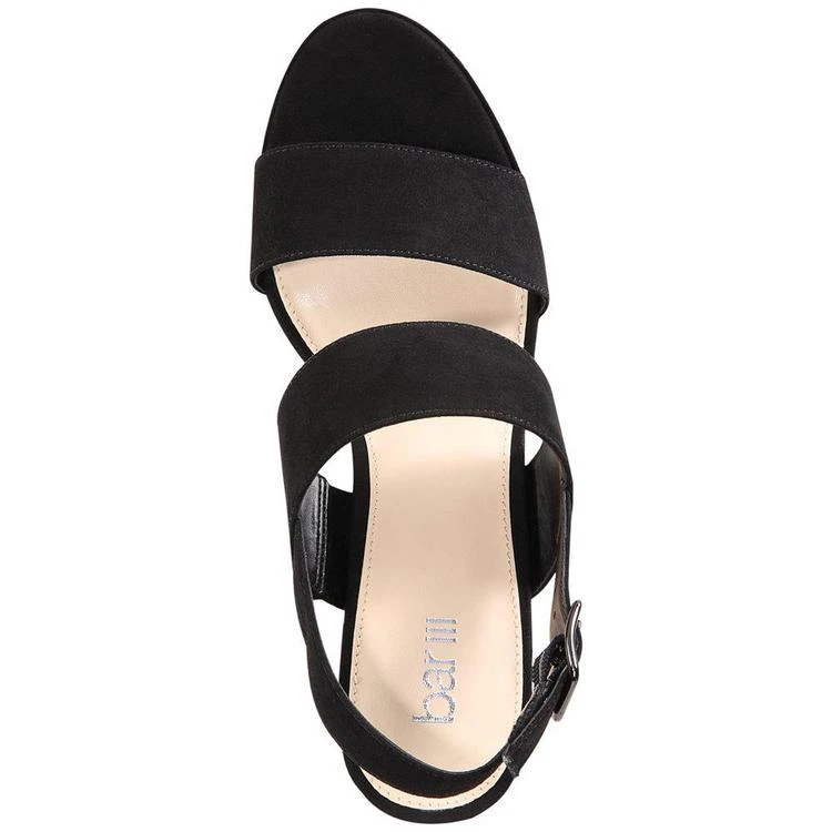 商品Bar III|Fiana Platform Block-Heel Dress Sandals, Created for Macy's,价格¥232,第4张图片详细描述