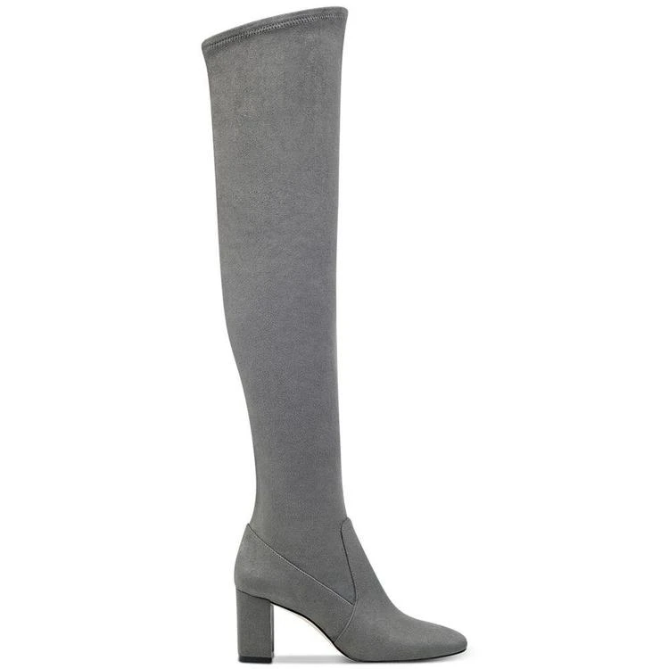 商品Nine West|Xperian Over-The-Knee Boots,价格¥607,第2张图片详细描述