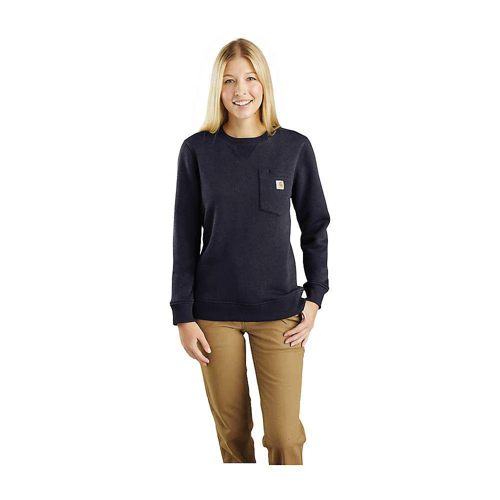 商品Carhartt|Women's Relaxed Fit Clarksburg Crewneck Pocket Sweatshirt,价格¥209,第1张图片