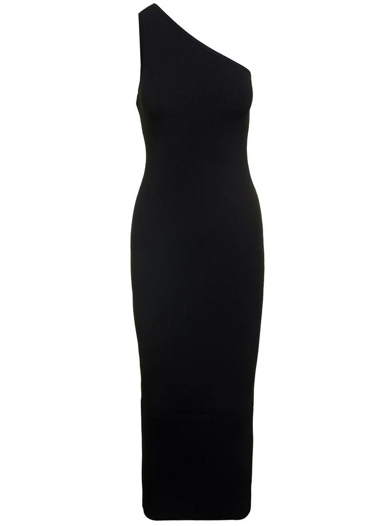 商品Totême|Totême One-Shoulder Straight Hem Dress,价格¥1566,第1张图片