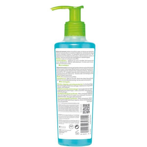 商品Bioderma|Bioderma Sebium purifying face wash 200ML,价格¥146,第2张图片详细描述