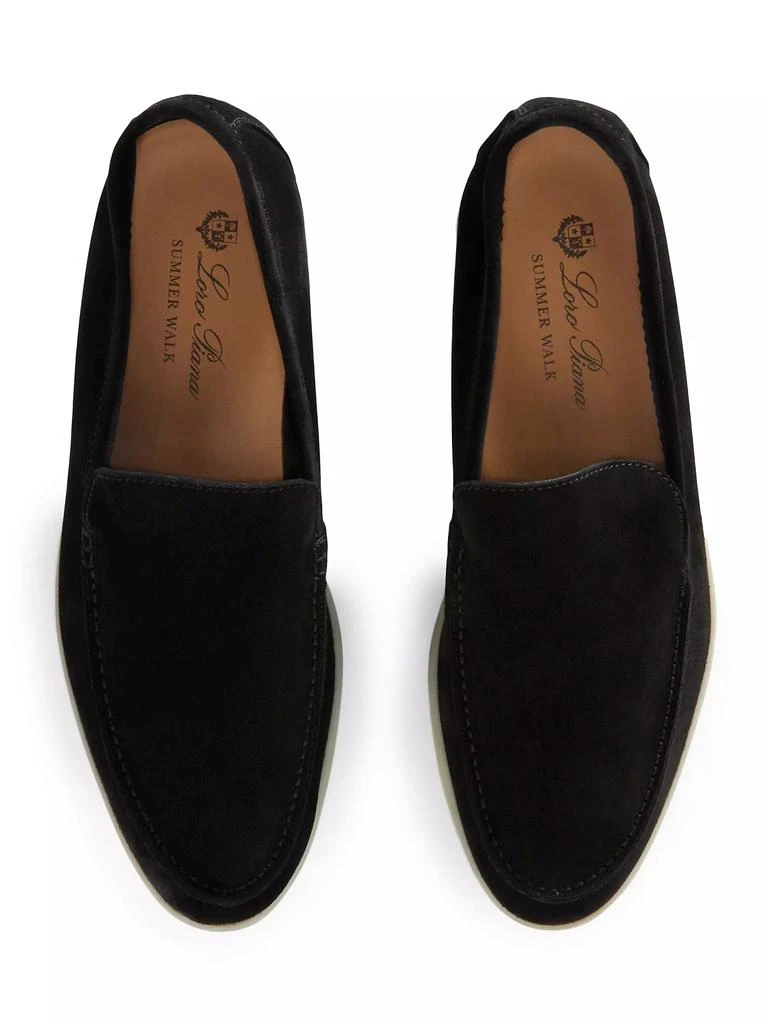 商品Loro Piana|Summer Walk Suede Loafers,价格¥7377,第4张图片详细描述