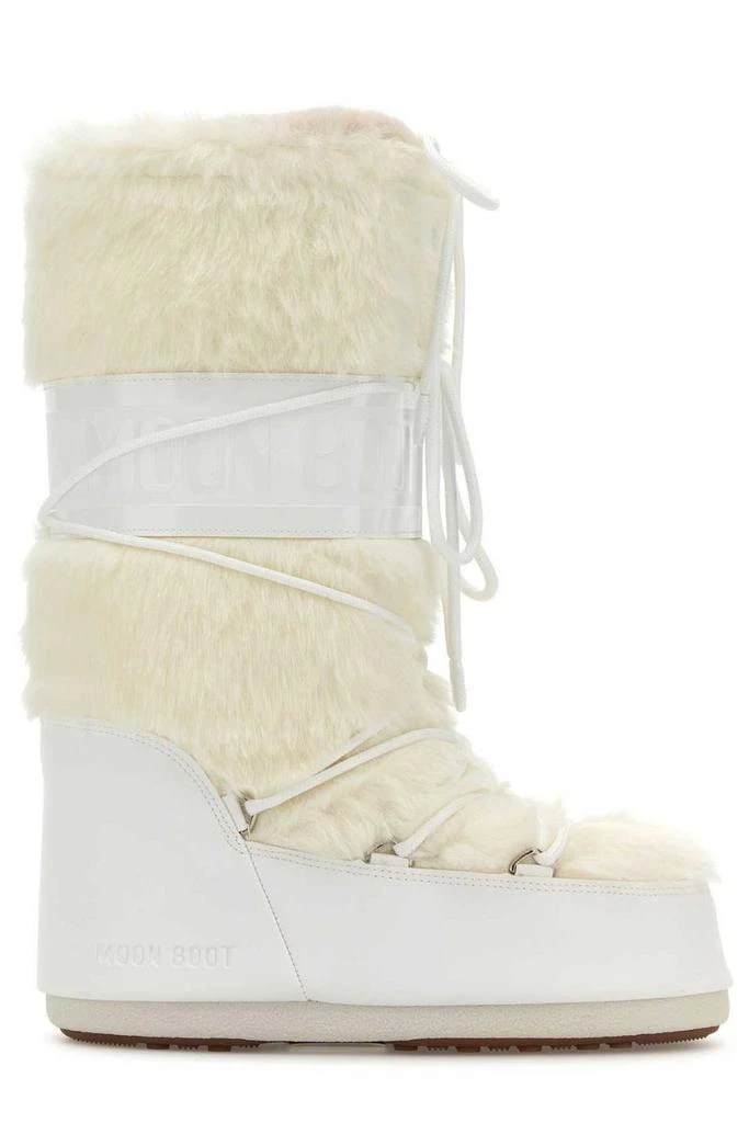 商品Moon Boot|Moon Boot Icon Faux-Fur Lace-Up Snow Boots,价格¥1012,第1张图片