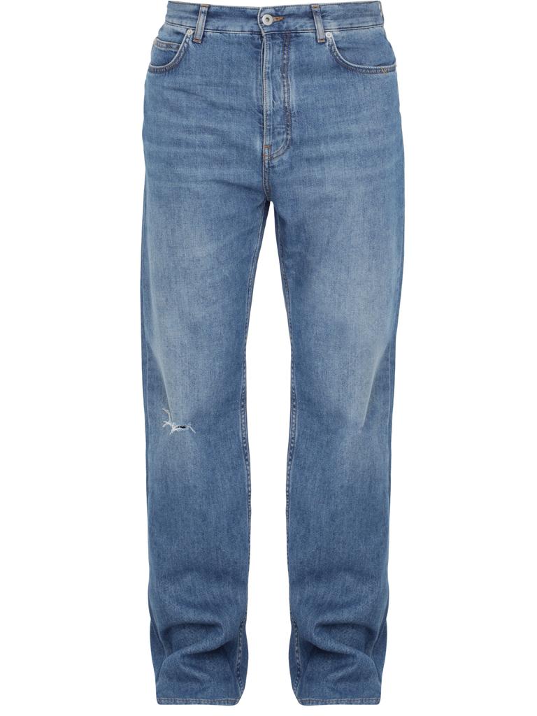 Light-blue denim jeans商品第1张图片规格展示