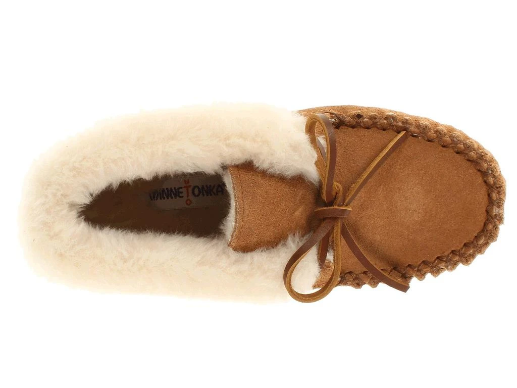 商品Minnetonka|Charley Bootie 儿童羊皮翻遍短靴,价格¥264,第2张图片详细描述