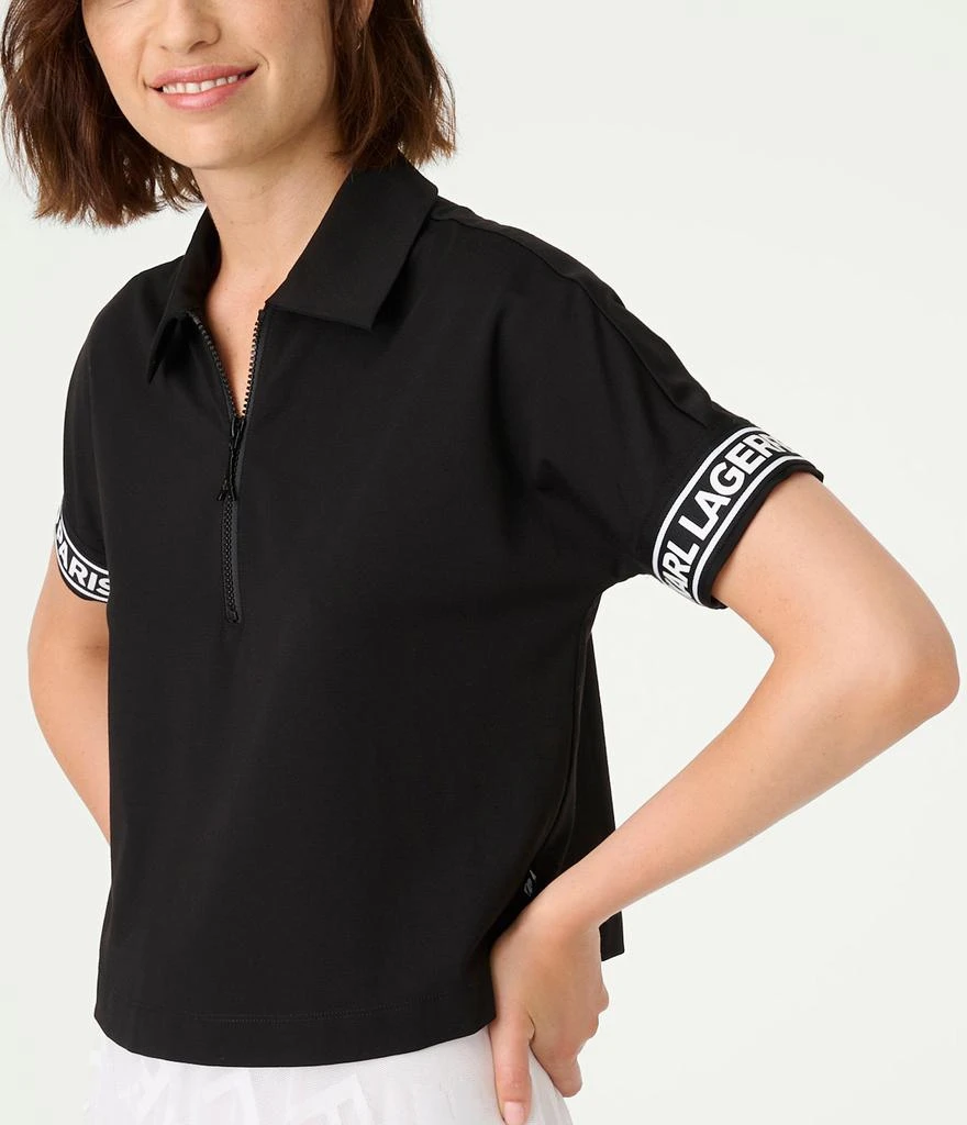 商品Karl Lagerfeld Paris|CROPPED POLO,价格¥604,第3张图片详细描述