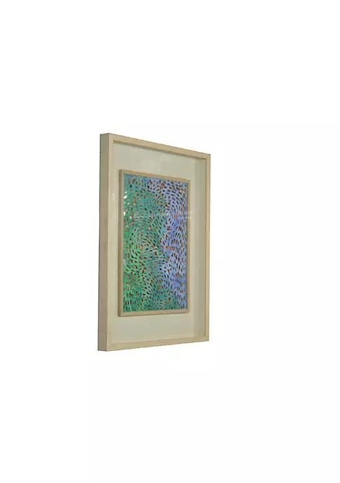 商品Duna Range|Range 14 X 32 Abstract Handmade Shadow Box Wall Decor Multicolor,价格¥1745,第1张图片