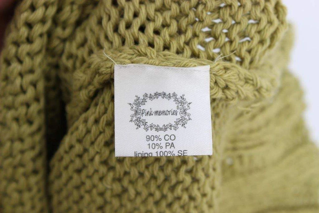 PINK MEMORIES  Cotton Blend Knitted Sleeveless Sweater 商品