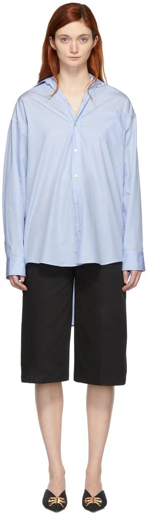 商品Vetements|Blue Small Collar Shirt,价格¥1995,第1张图片