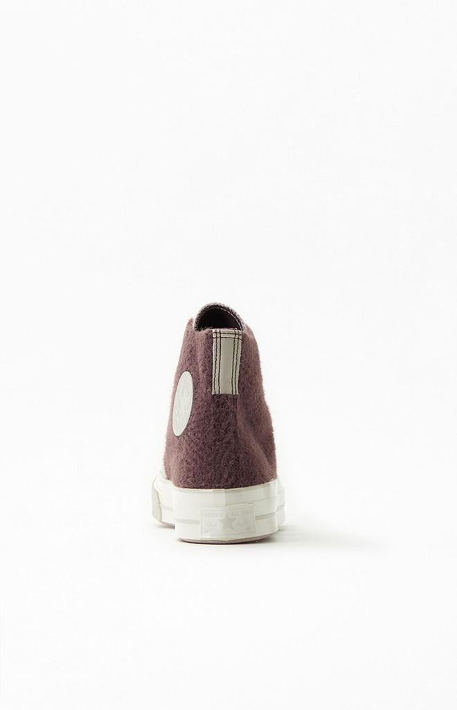 Burgundy Chuck 70 Cozy High Top Sneakers商品第3张图片规格展示