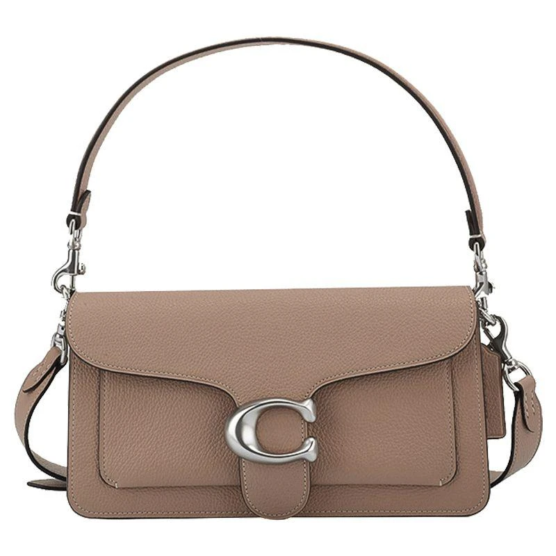 商品Coach|香港直发COACH蔻驰专柜小号tabby26单肩斜挎酒神包黑色73995B4LJ,价格¥5301,第4张图片详细描述