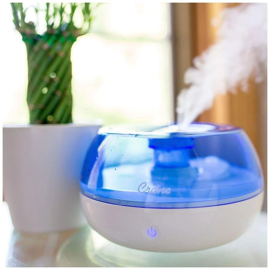 商品Crane USA|Personal Cool Mist Tabletop Humidifier 0.2 Gallons,价格¥336,第2张图片详细描述