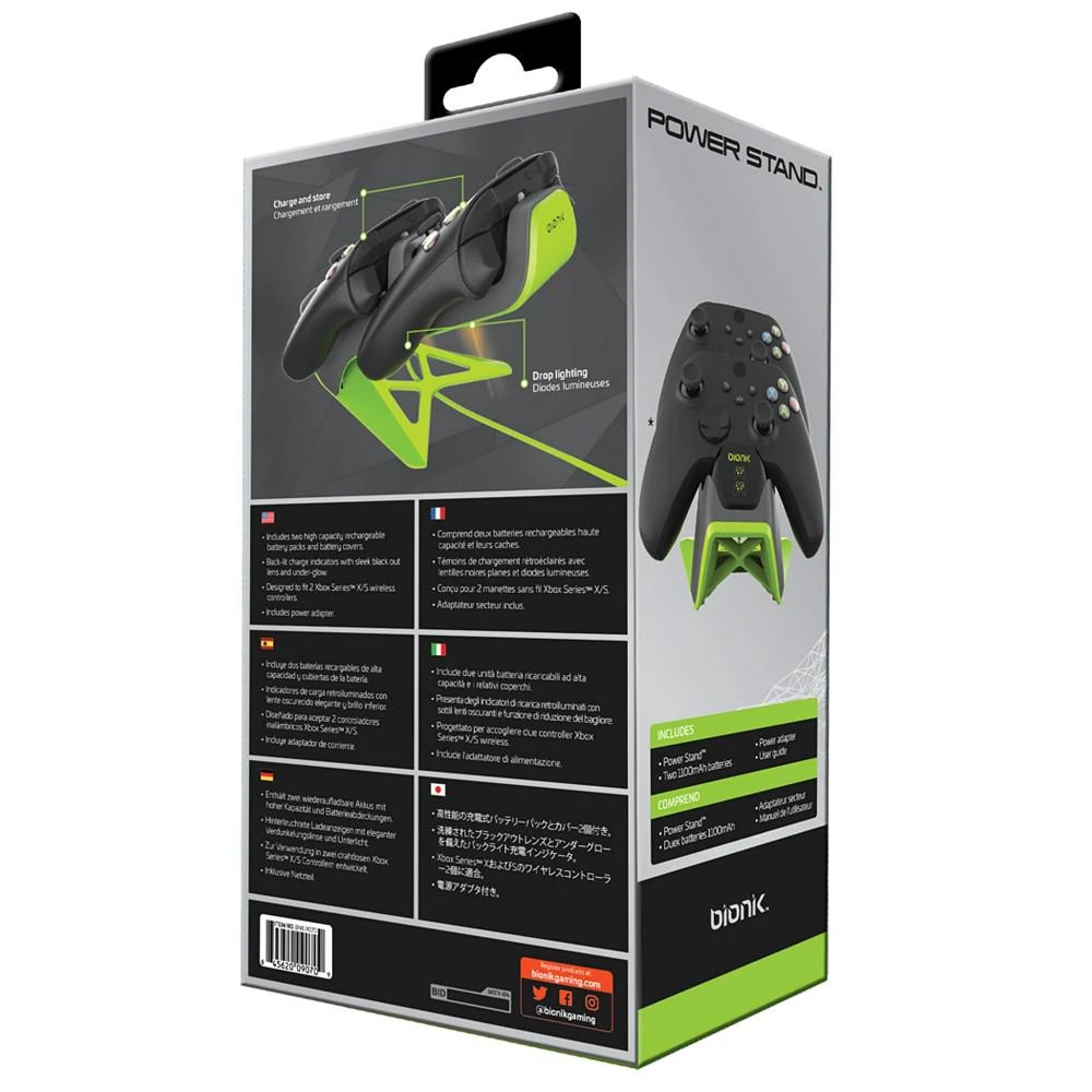 商品Bionik|CLOSEOUT! dreamGEAR Power Stand For Xbox Series™ X/S,价格¥180,第4张图片详细描述