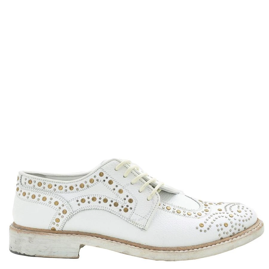 商品Burberry|Open Box - Burberry Ladies Rayford Studded Leather Derby Shoes,价格¥1190,第1张图片