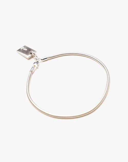 CHARLOTTE CAUWE STUDIO Snake Chain Bracelet in Sterling Silver商品第1张图片规格展示