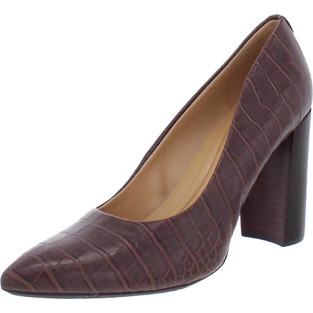 商品Nine West|Nine West Womens Astoria 9X9 Faux Leather Snake Print Pumps,价格¥296,第2张图片详细描述