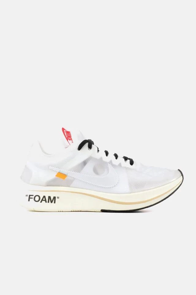 商品NIKE|Nike The 10: Zoom Fly 'Off-White' Sneakers - AJ4588-100,价格¥7555,第1张图片