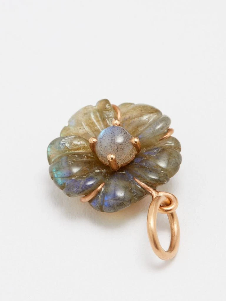 商品Irene Neuwirth|Tropical Flower labradorite & 18kt gold charm,价格¥25601,第4张图片详细描述