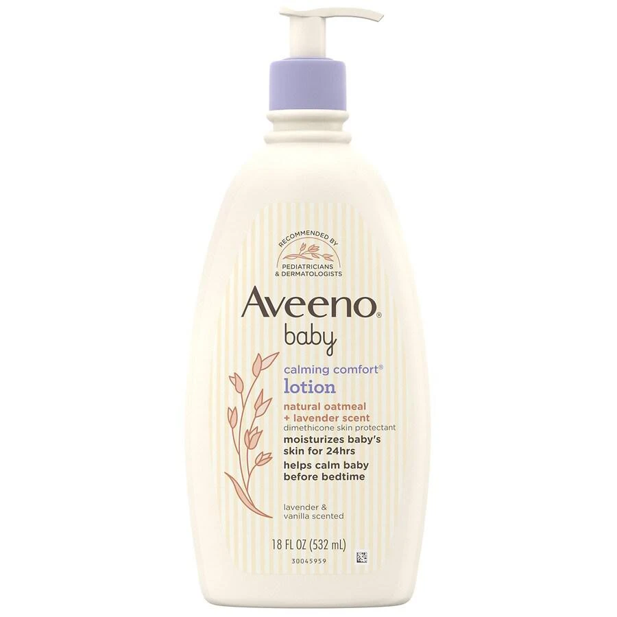 商品Aveeno|Calming Comfort Moisturizing Body Lotion Lavender Vanilla,价格¥109,第1张图片