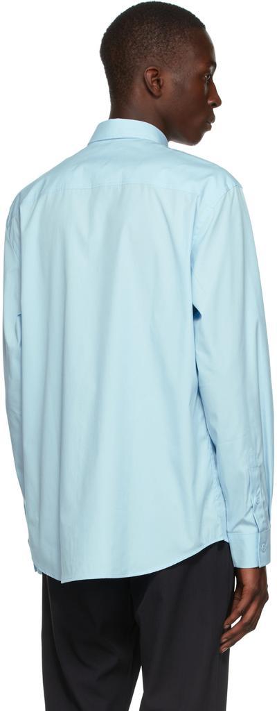 商品Burberry|Blue Poplin Caddington Shirt,价格¥3013,第5张图片详细描述