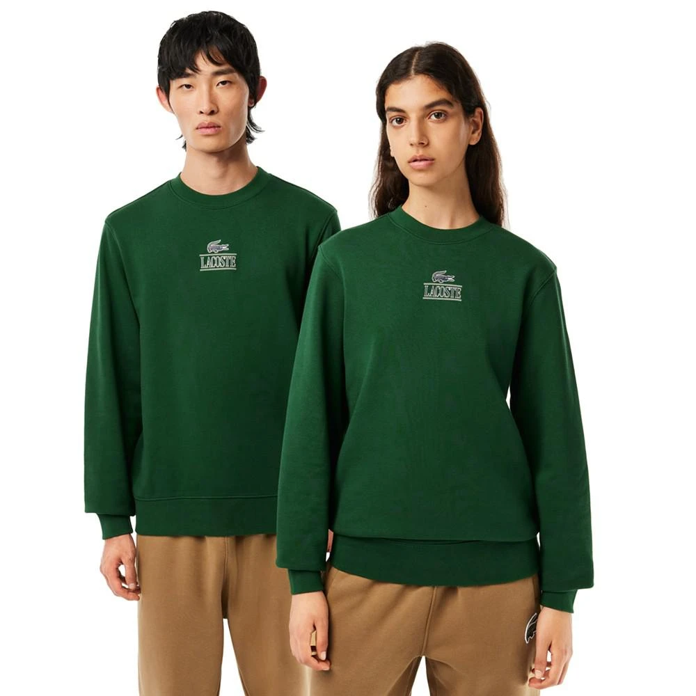 商品Lacoste|Men's Classic Fit Logo Graphic Crewneck Sweatshirt,价格¥1093,第2张图片详细描述