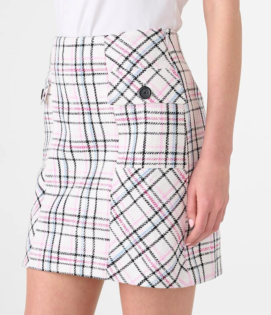 商品Karl Lagerfeld Paris|PLAID TWEED SKIRT,价格¥495,第3张图片详细描述