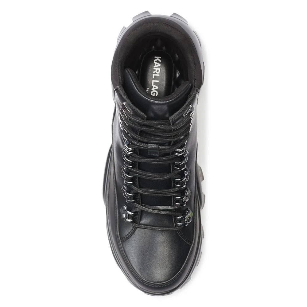 商品Karl Lagerfeld Paris|Karl Lagerfeld Men's Workboot Lightweight Lug Sole Boot,价格¥1859,第4张图片详细描述