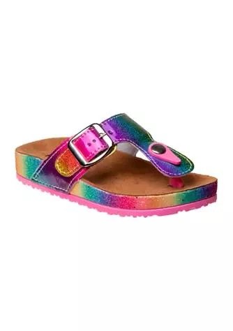 商品Kensie|Girl Toddler Youth Girls Flip Flop Sandals,价格¥216,第1张图片