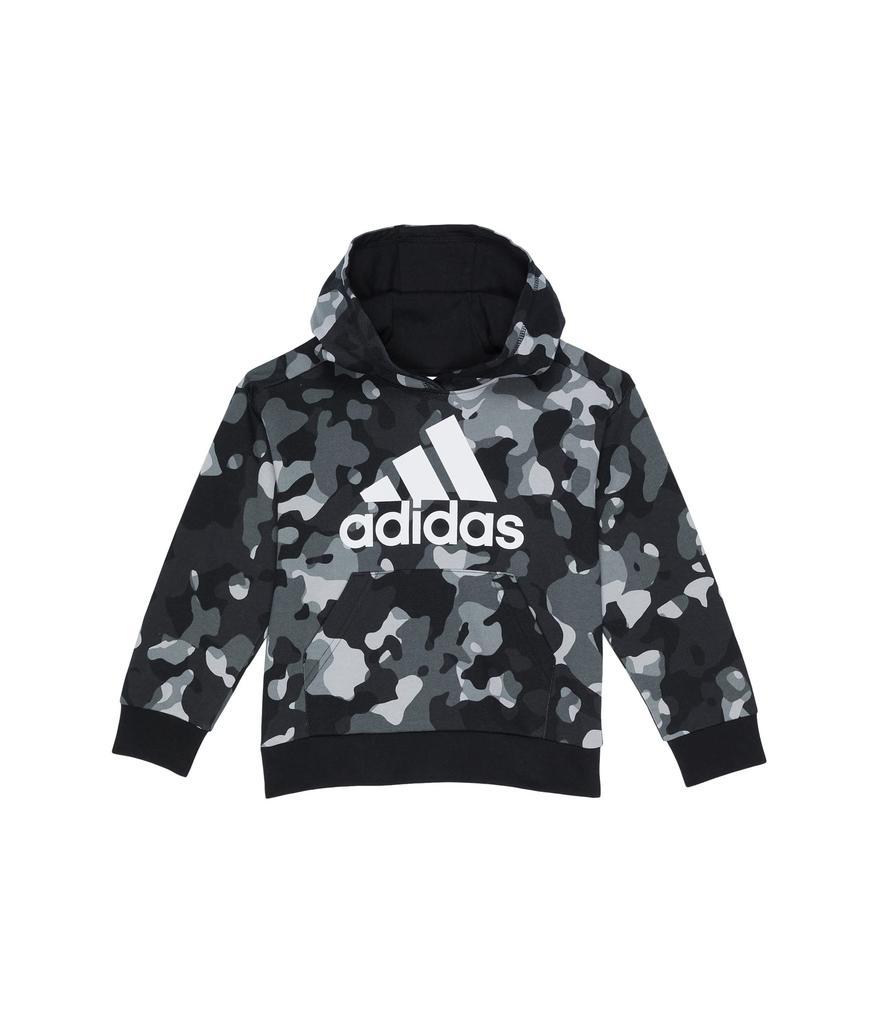 商品Adidas|Camo All Over Print Hooded Pullover (Toddler/Little Kids),价格¥332,第1张图片
