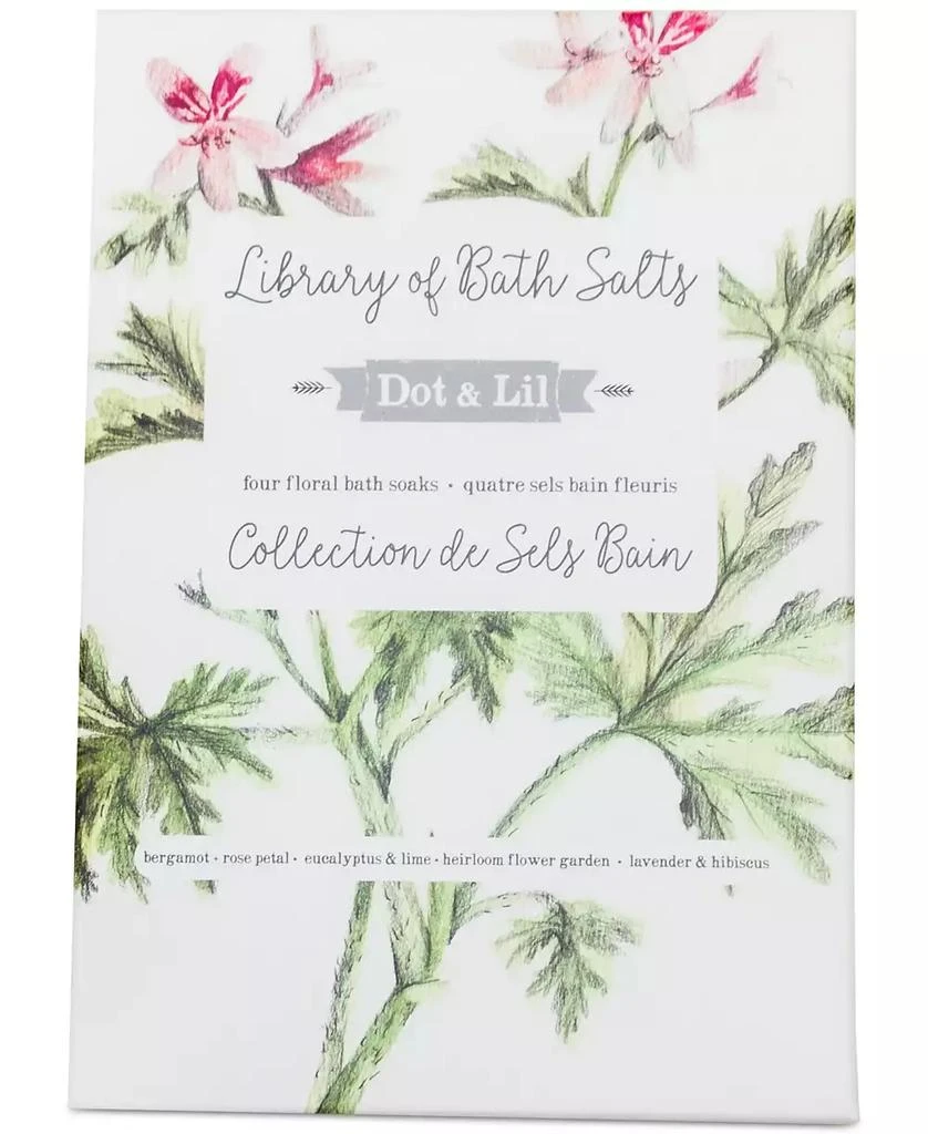 商品Dot & Lil|4-Pc. Library Of Bath Salts Gift Set,价格¥260,第3张图片详细描述